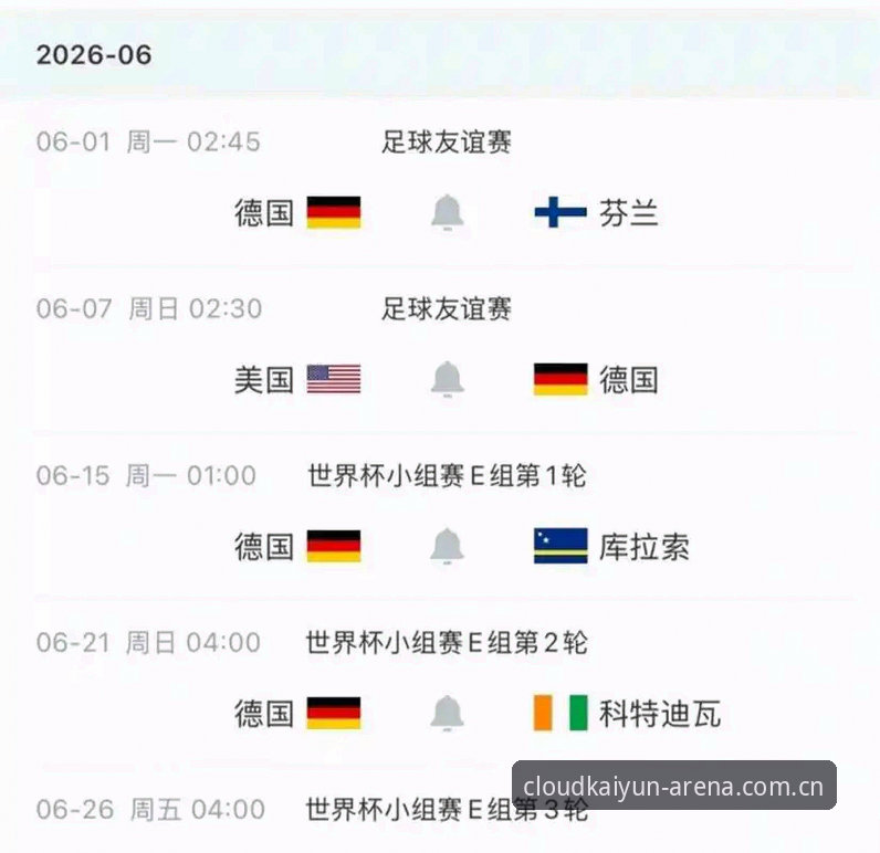 德国队世界杯大名单深度评测：诺伊尔回归与18岁新星，谁将成为开云体育平台观赛焦点？